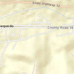 Sequndo Colorado Street Map