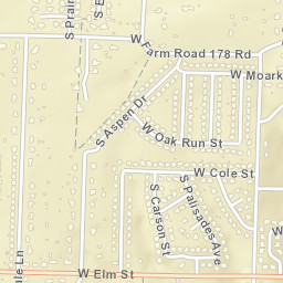3717-3779 W Farm Road 178, Brookline, MO Street Map