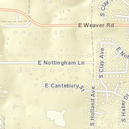 845-863 East Nottingham Lane, Springfield, MO  Street Map