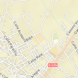 Alhendín Street Map