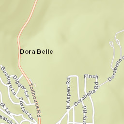 Dora Belle California Street Map