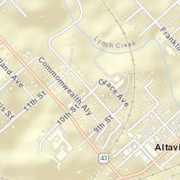 701 Broad Street, Altavista, VA 24517, USA Street Map