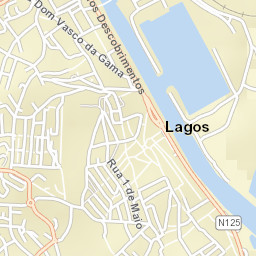 Lagos Street Map