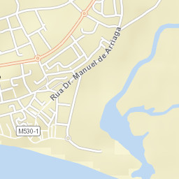 Armação de Pêra Street Map