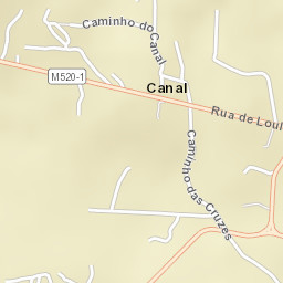 Santa Bárbara de Nexe Street Map