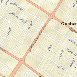 Quchan Street Map