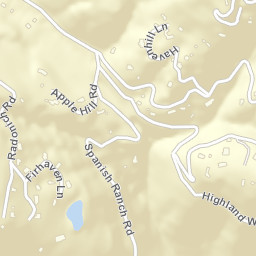 25500-26898 Mt Bache Rd Los Gatos Street Map