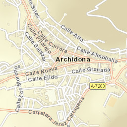 Archidona Street Map