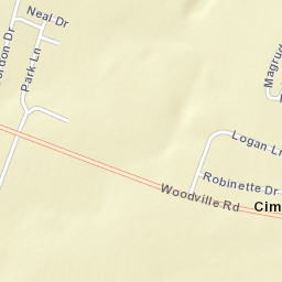 12660-12710 Woodville Rd Kevil KY Street Map