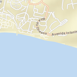 Albufeira Street Map