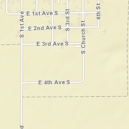 3rd Avenue South, Hazelton, KS 67061 Street Map