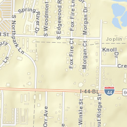 308 Fox Fire Court, Joplin, MO 64801 Street Map