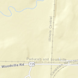 8001 Woodville Road, West Paducah, KY Street Map