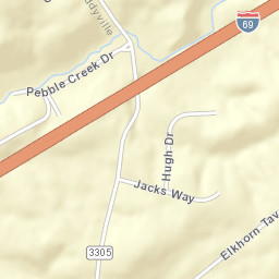 Wendell H. Ford Western Kentucky Parkway Street Map