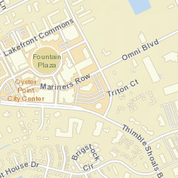 Newport News, Virginia Street Map