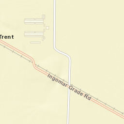Trent California Street Map