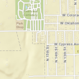 1010 N 14th St Arkansas City KS Street Map