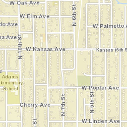 602 West Kansas Avenue, Arkansas City, KS Street Map