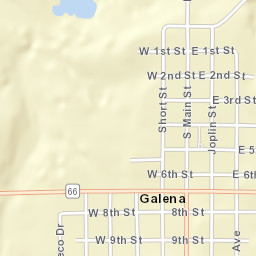 West Front Street, Galena, KS 66739 Street Map