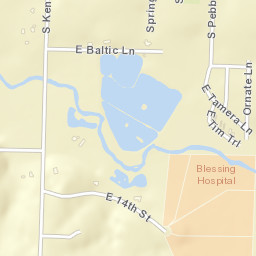 4917-4999 East 13th Street, Joplin, MO Street Map