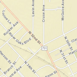 308-320 N 31st St Paducah KY Street Map