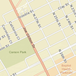 2541 Harrison Street, Paducah, KY 42001 Street Map