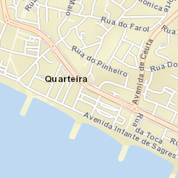 Quarteira Street Map