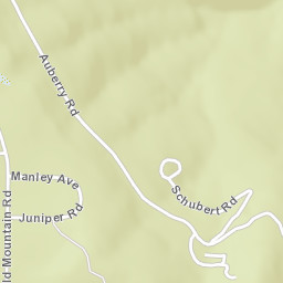 Alder Springs California Street Map