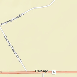 Paisaje Colorado Street Map
