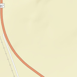 U.S. 287, Comanche National Grassland Street Map