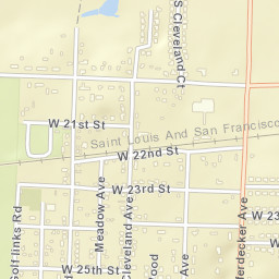 3046-3110 West 20th Street, Joplin, MO Street Map