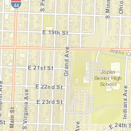 200-298 East 21st Street, Joplin, MO 64804 Street Map