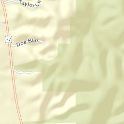 Doe Run, Oran, MO 63771 Street Map