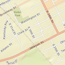 2926 Clark St Paducah Kentucky Street Map