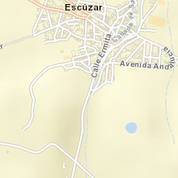 Escúzar Street Map