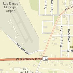 839 California 152 Los Banos CA 93635 Street Map