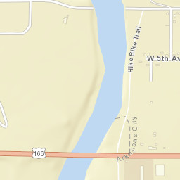 U.S. 166 Arkansas City KS 67005 Street Map