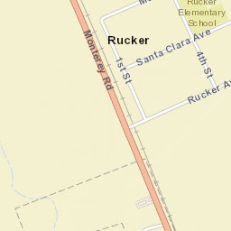 Rucker California Street Map