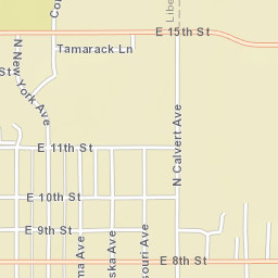 415-447 E 8th St Liberal KS 67901 Street Map