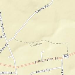 201-263 Circle Drive, Crofton, KY 42217 Street Map
