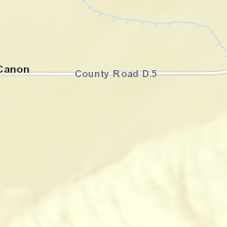 Canon Colorado Street Map