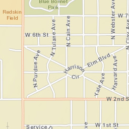 611-657 N Webster Ave Liberal KS Street Map