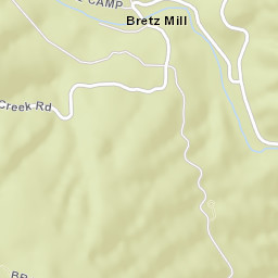Bretz Mill California Street Map