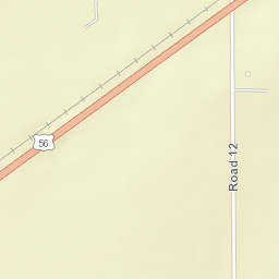 U.S. 56, Cimarron National Grassland, Elkhart Street Map