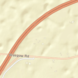 Glasgow Road & U.S. 68 & Interstate 65 Street Map