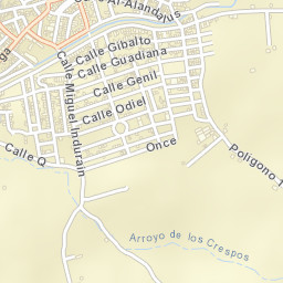 Villanueva del Trabuco Street Map