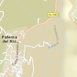 Paterna del Río Street Map