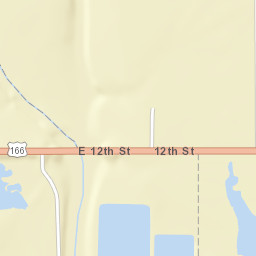 801-999 E 12th St, Baxter Springs, KS 66713 Street Map