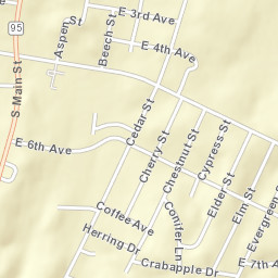 349-487 Kentucky 95, Calvert City, KY Street Map