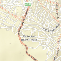 Antequera Street Map